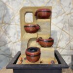 16-Inch Indoor Water Fountain – Elegant Décor for Homes & Offices