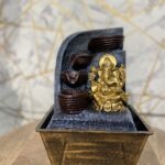 Elegant 12-Inch Tabletop Water Fountain for Home & Office Decor