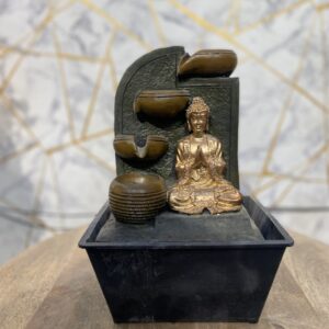 12-Inch Compact Water Fountain – Stylish Indoor Décor Piece