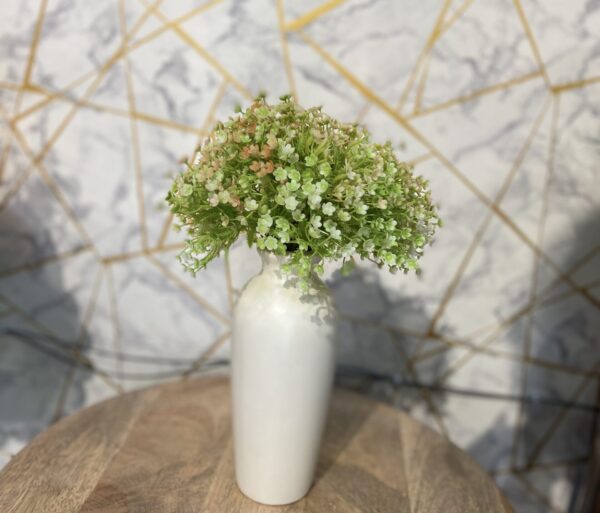 Ceramic Vase with Decorative Flowers – Premium Home Decor